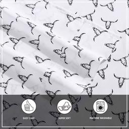 Wrangler Steer Skulls Microfiber Sheet Set