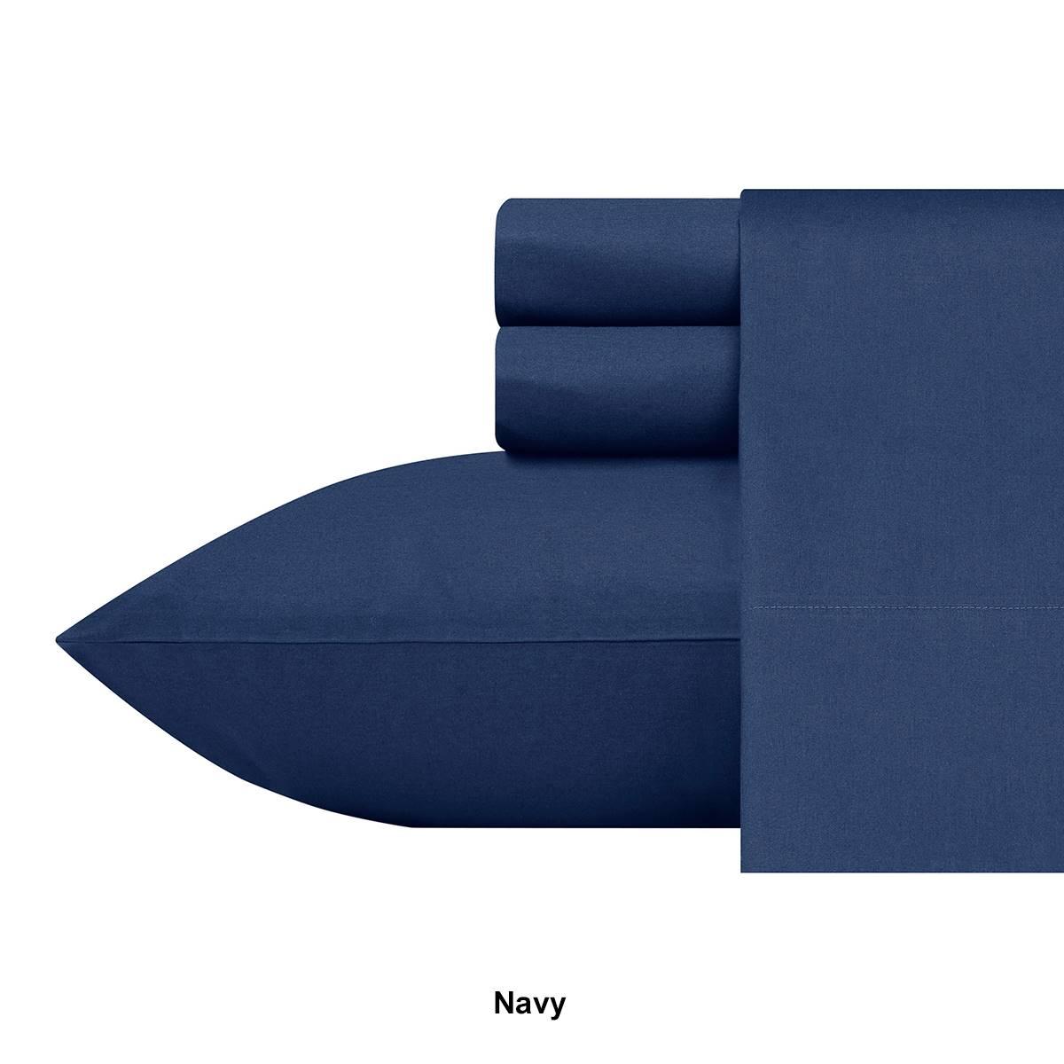 Nautica 200 Thread Count Solid Sheet Set