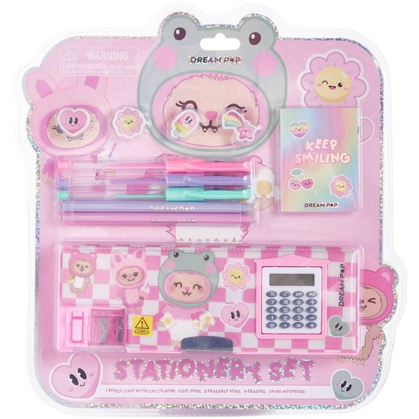 Girls Votum Frog Bubu Multi Stationery Set - image 