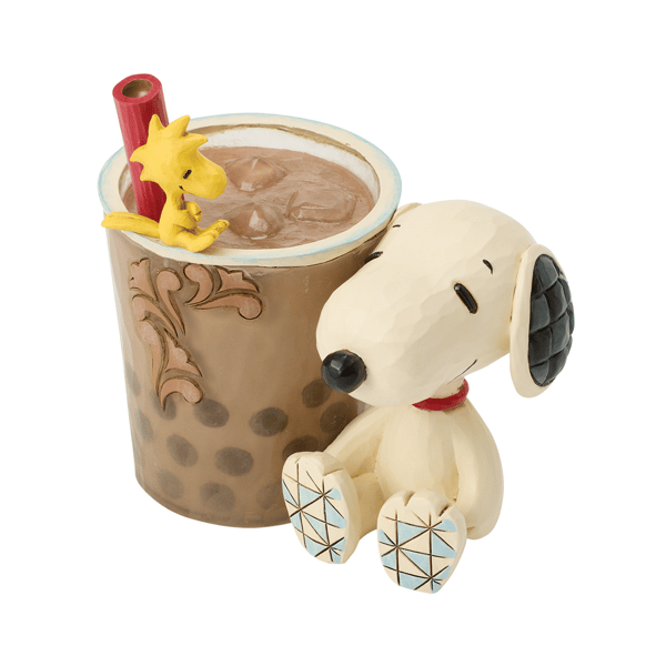 Jim Shore Peanuts Snoopy and Woodstock Boba Figurine