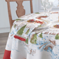 Threadmade Santa’s Snowy Sleighride Napkins - Set of 4 - image 3