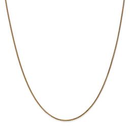 Gold Classics(tm) 1.2mm. 14k Diamond Cut Spiga Chain Necklace