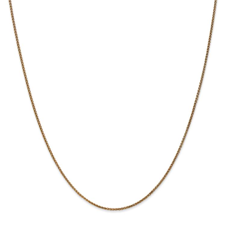 Gold Classics(tm) 1.2mm. 14k Diamond Cut Spiga Chain Necklace