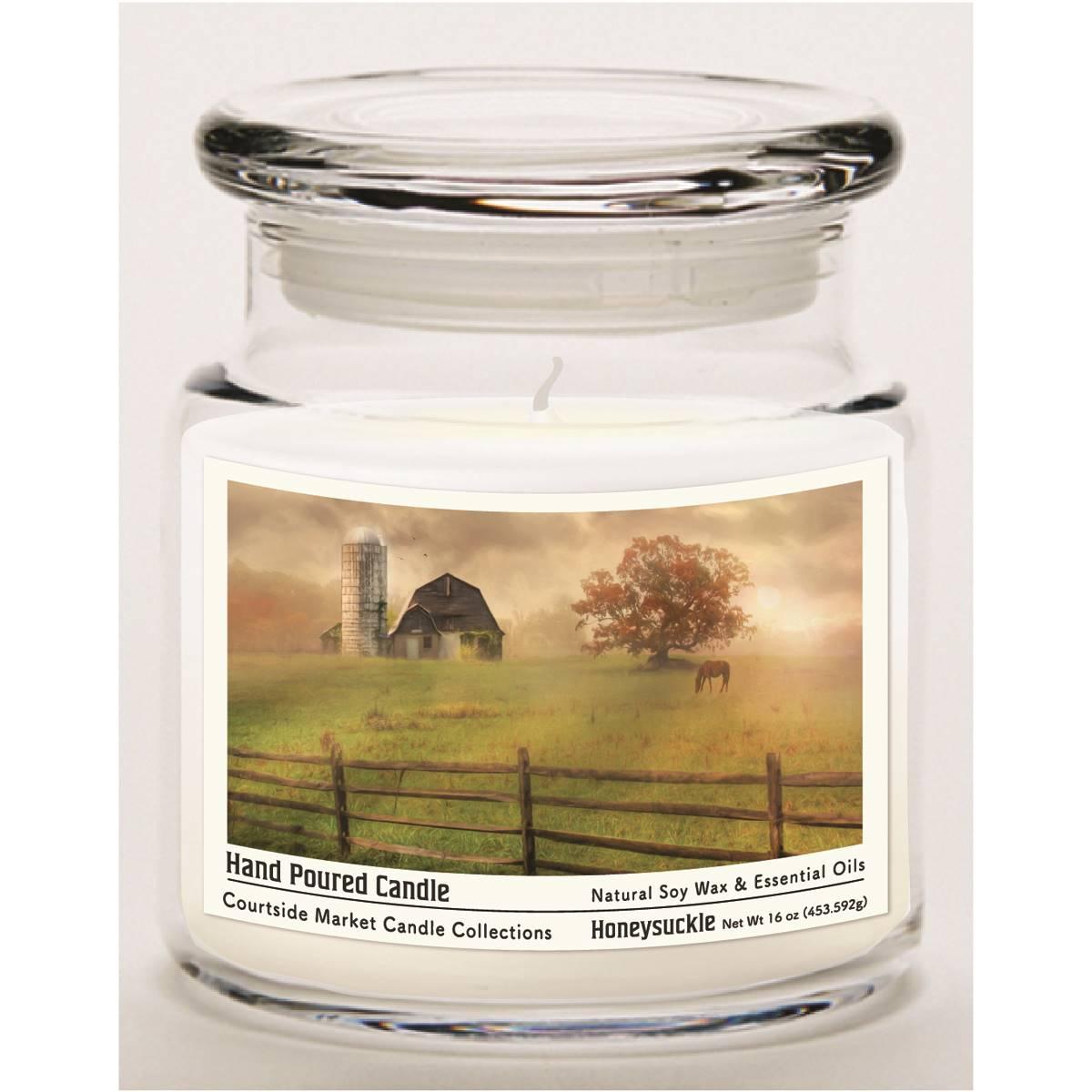 Courtside Market® Graze On 16oz. Honeysuckle Jar Candle