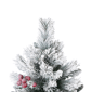 Northlight 6.5ft. Full Flocked Fairfield Fir Christmas Tree - image 3