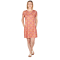 Plus Size Ruby Rd. Larky Lark Key Hole T-Shirt Dress In Free-Spi - image 1