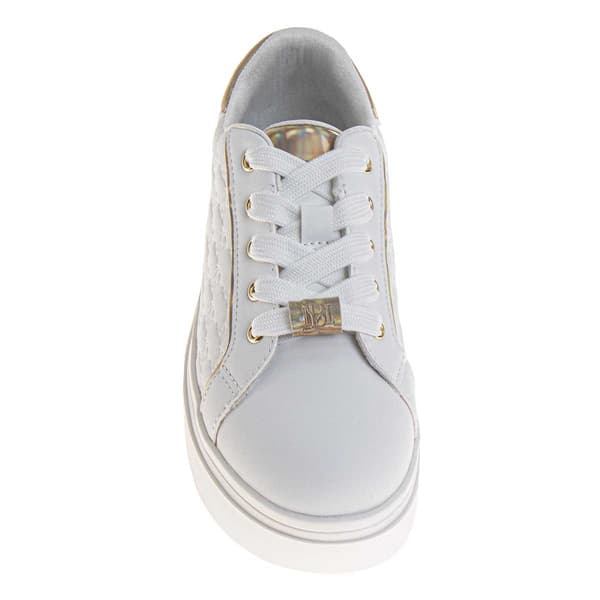 Little Girls Badgley Mischka® Lace-up Fashion Sneakers