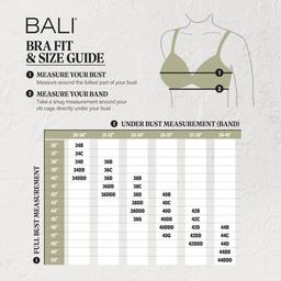 Womens Bali Flawless Fit Underwire