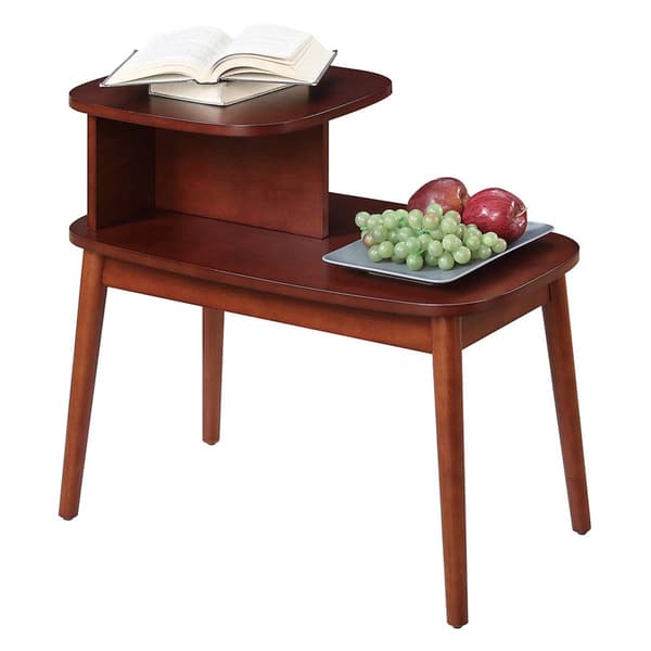 Convenience Concepts Maxwell Mid Century 2 Tier End Table