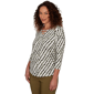 Womens Emaline Key Items 3/4 Sleeve Abstract Stripe Blouse - image 3