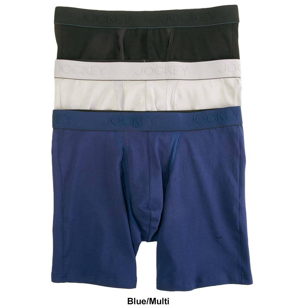 Mens Jockey® 3pk. Pouch Chafe Proof Boxer Briefs