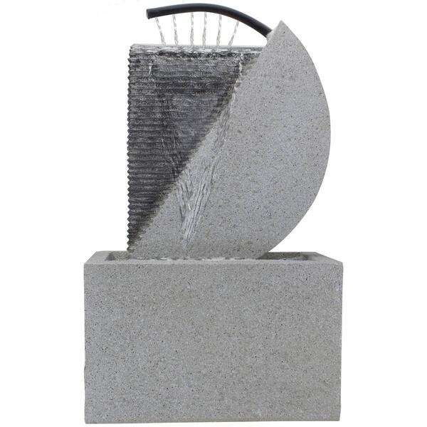 Northlight Seasonal 20in. Modern Style Rainfall Water Fountain - image 