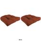 Jordan Manufacturing Textured Wicker Chair Cushions - Set Of 2 - image 7