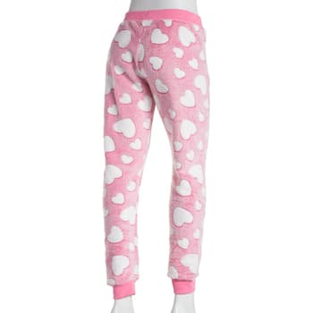 Juniors Sleep & Co. Hearts Jogger Pajama Pants - Boscov's