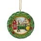 Jim Shore Heartwood Creek Tractor Tire Scene Christmas Ornament - image 1