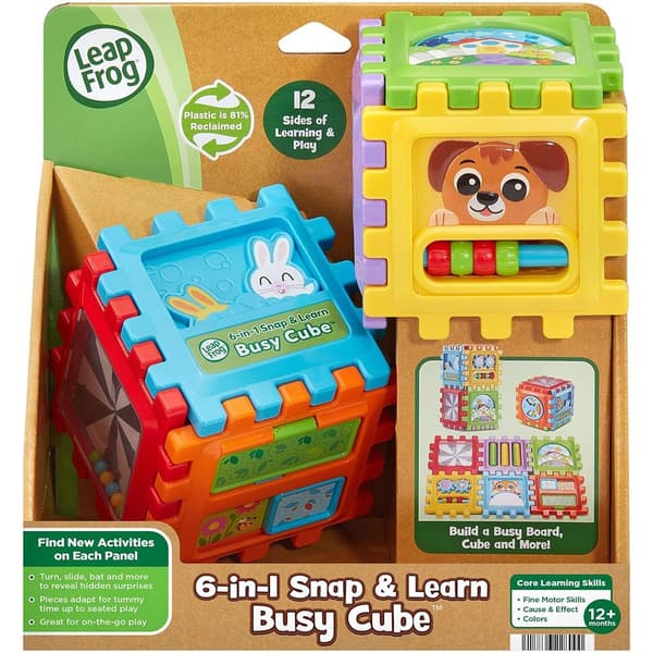 VTech® LeapFrog® 6 in 1 Snap & Learn Busy Cube