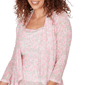 Petite Hearts of Palm Bloom Service 3/4 Sleeve Floral Cardigan - image 5