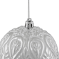 Northlight Embossed Raindrops Christmas Glass Ball Ornament - image 3