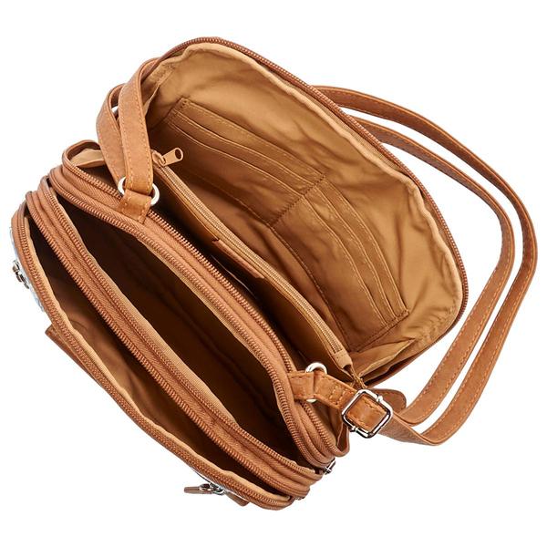 MultiSac Geometric Zippy Crossbody