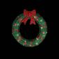 Northlight Seasonal 18in. Lighted Sisal Wreath - image 2