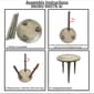 9th & Pike® Brown Wood Traditional Accent Table - image 9