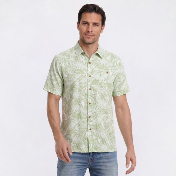 Mens Preswick & Moore(R) Fern Button Down Shirt - Jadeite