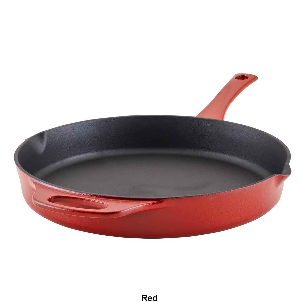 Rachael Ray Premium Rust-Resistant™ Cast Iron Skillet - 12-Inch