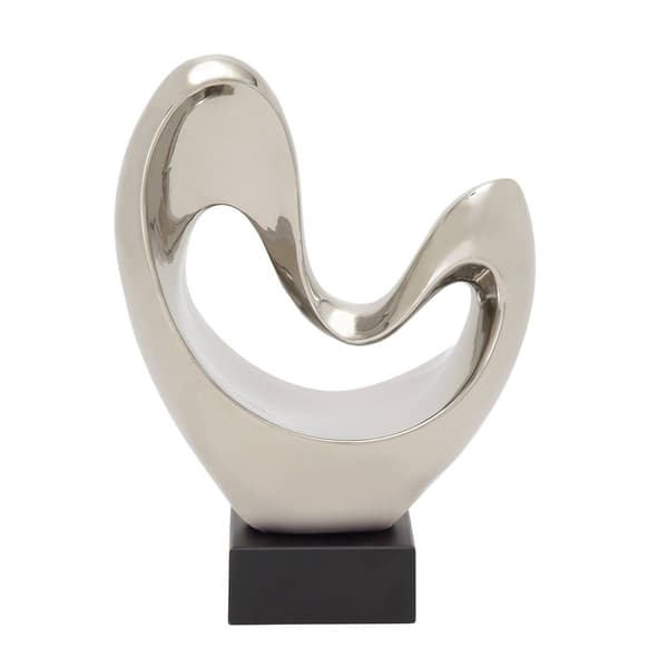 9th & Pike(R) Modern Porcelain Abstract Sculpture