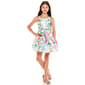 Girls (7-16) Rare Editions Sleeveless Mikado Floral Party Dress - image 1