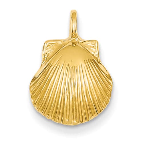 Gold Classics(tm) 14k. Seashell Charm - image 