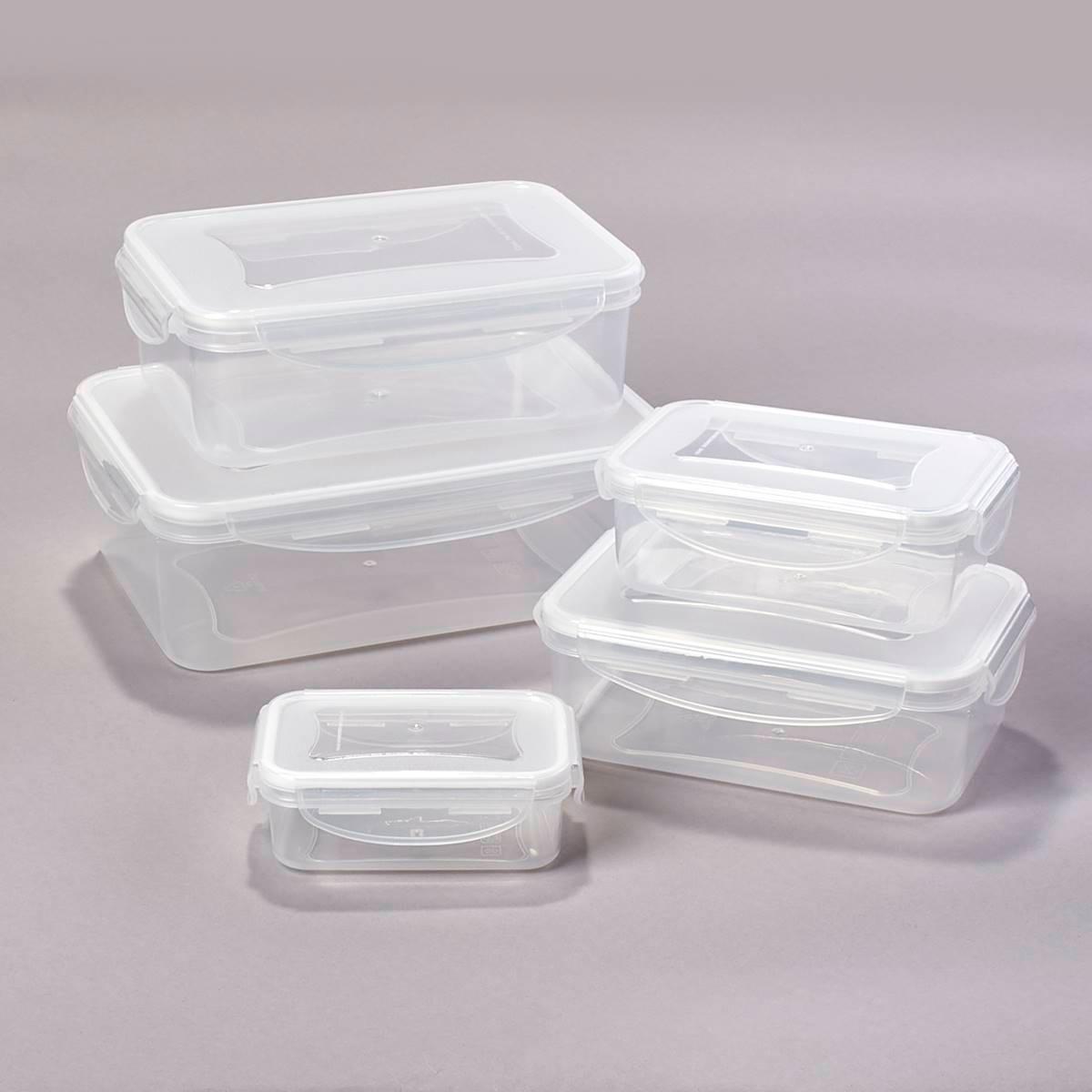 Farberware® 10pc. Rectangle Nesting Airtight Storage