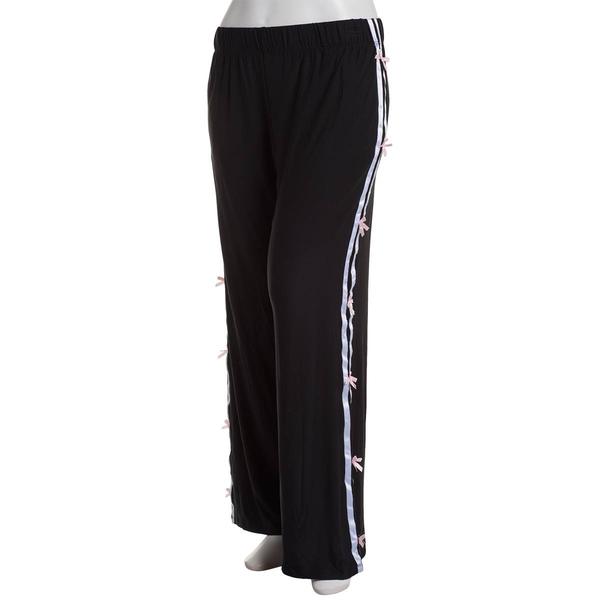 Juniors Plus Derek Heart Brushed Jersey Mid Rise Casual Pants