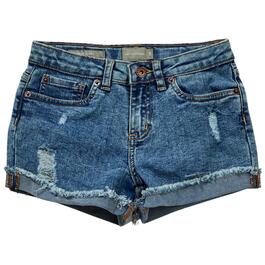 Girls &#40;7-16&#41; Lucky Brand Ronnie Frayed & Rolled Shorts