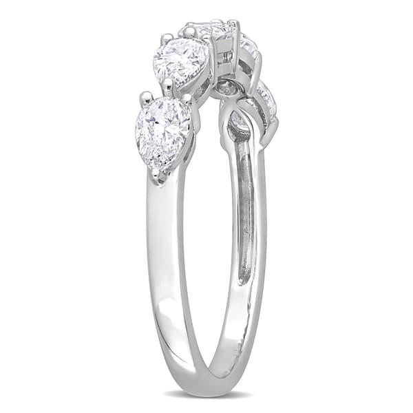 Diamond Classics™ 14kt. White Gold 1ct. Pear Shape Diamond Ring