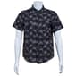 Mens Joe Marlin Tall Palm Trees Casual Button Down Shirt - image 1