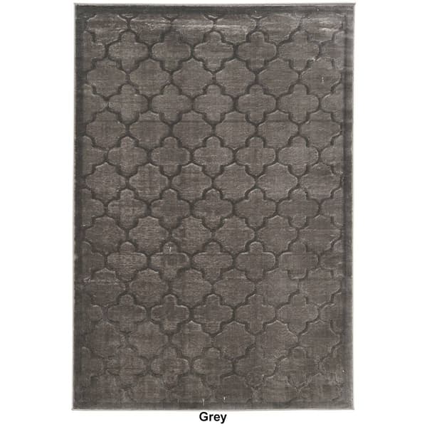 Linon Home Decor Company Platinum Trellis 2 Accent Rug - 2x3