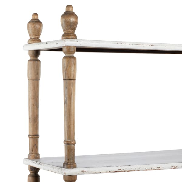 9th & Pike&#174; Distressed 5-Tier Wooden Shelving Unit
