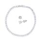 Danecraft Silver Plated Cubic Zirconia Bracelet & Earrings Set - image 1