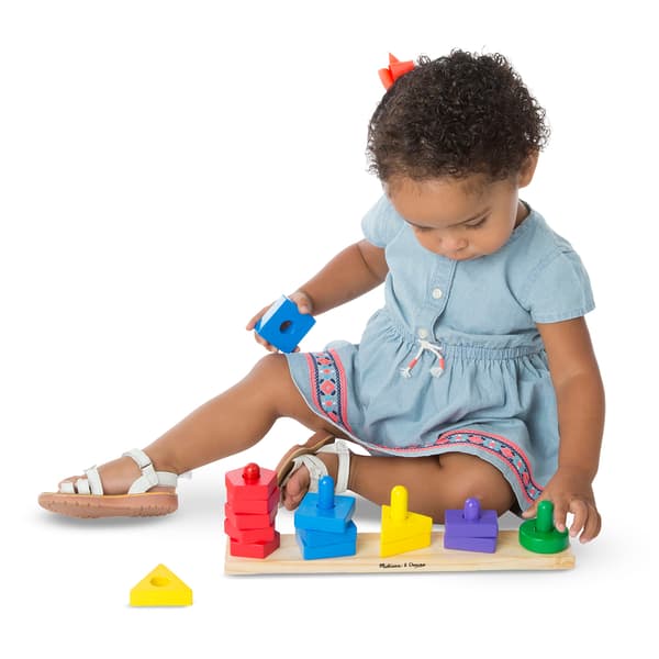 Melissa &amp; Doug® Stack And Sort Board