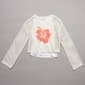 Girls (7-16) No Comment 2Fer Long Sleeve Mesh Floral Top & Tank - image 2