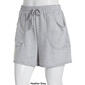 Womens Lexington Ave. Pull On Coverstitch Detail Shorts w/Pockets - image 3