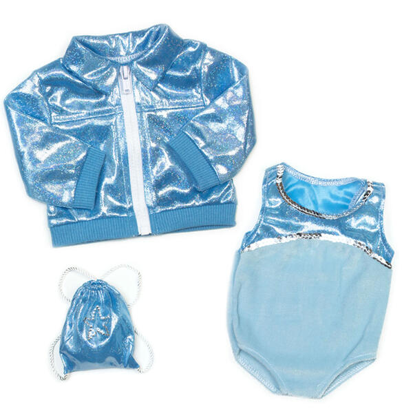 Sophia's&#40;R&#41; Gymnastics Leotard & Nylon Jacket Set - image 