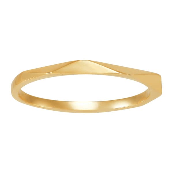Gold Classics(tm) 10kt. Yellow Gold Wavy Band Ring