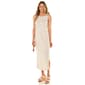 Womens Emily Daniels Sleeveless Stripe Side Slit Midi Dress - image 1