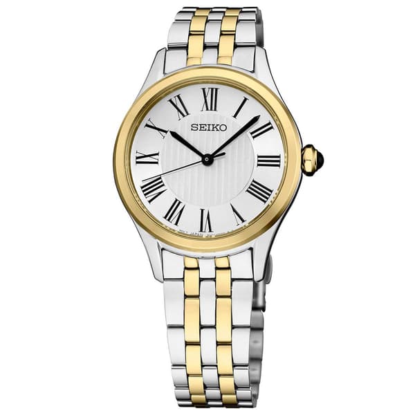 Womens Seiko Essentials Collection Two-Tone Quartz Watch - SUR612
