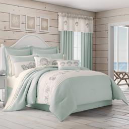 Royal Court Water''s Edge 4pc. Reversible Comforter Set