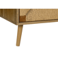 Monarch Specialties Light Walnut Seagrass-Look Accent Table - image 8