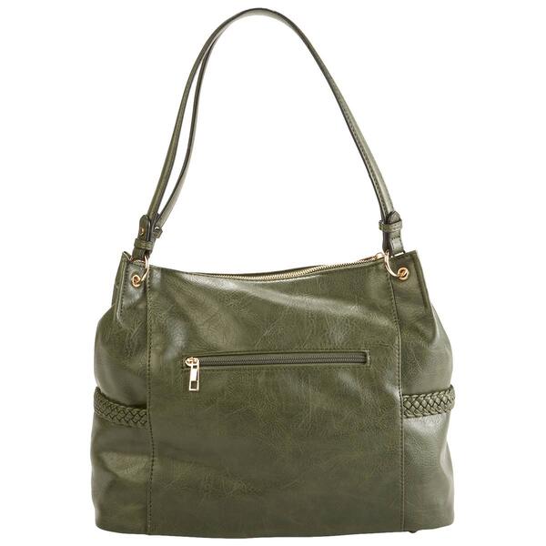 DS Fashion NY Slouchy Whipstitch Hobo