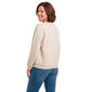 Petite Hasting & Smith Black Cat Trio Fleece Sweatshirt - image 2