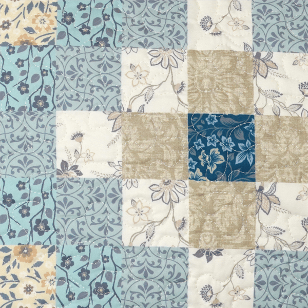 Donna Sharp Blue Diamond Quilted Throw Blanket